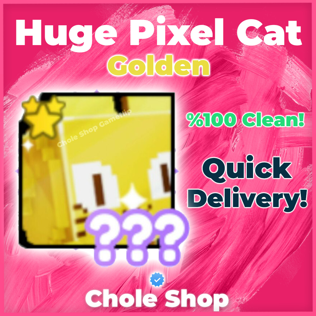 Huge Pixel Cat Game Items Gameflip