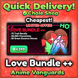 Anime Vanguards Love Bundle