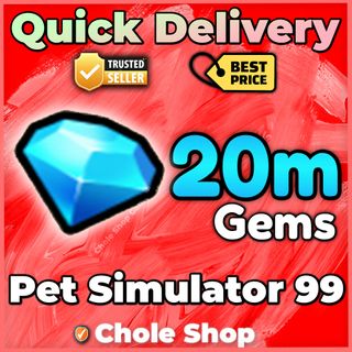 20m Gems - Game Items - Gameflip