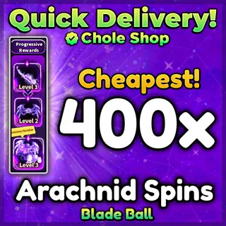 Blade Ball Arachnid Spins