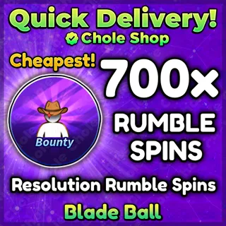 Blade Ball Resolution Rumble Spins