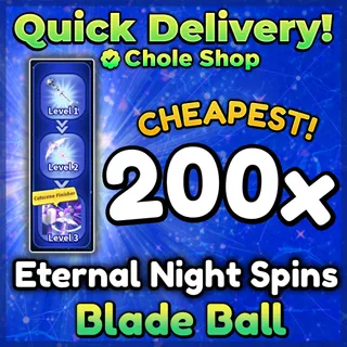 Blade Ball Eternal Night Spins