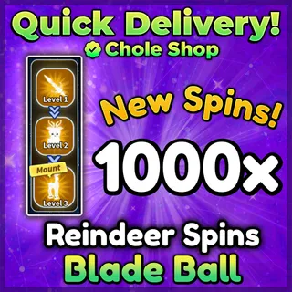 Blade Ball Reindeer Spins