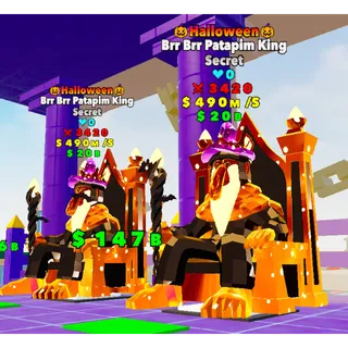 Brr Brr Patapim King Hallowen bundle X2 - FTB