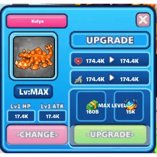 Kuiya Hallowen Max Level - GTB