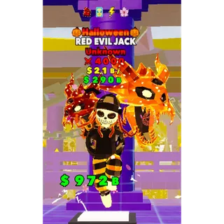 Red Evil Jack Halloween 5 Traits