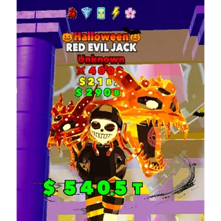 Red Evil Jack Halloween 5 Traits