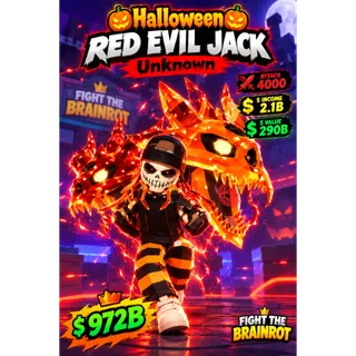 Red Evil Jack Halloween 5 Traits