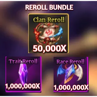 SAILOR PIECE | 1M TRAIT REROLLS 1M RACE REROLL 50K CLAN REROLLS