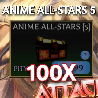 100X ANIME ALL STAR 5 | Attack on Titan Revolution