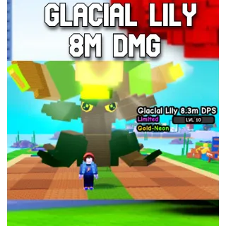 Glacial Lily 8.3M DAMAGE Plants Vs Brainrots