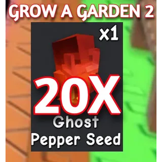 20x GHOST PEPPER | GROW A GARDEN 2
