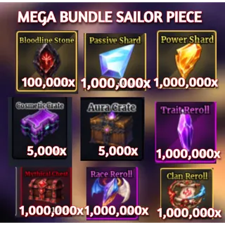 MEGA BUNDLE PACK| SAILOR PIECE