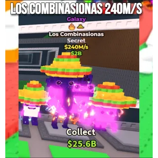 LOS COMBINASIONAS 240M steal a brainrot