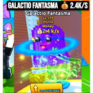 Money Galactio Fanstasma 2.4k/s Lvl 175 | Escape Tsunami For Brainrots | Max Level Lvl 175