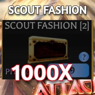 1000x SCOUT FASHION 2 | Attack on Titan Revolution