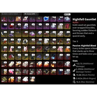 LVL 225 MAX ACCOUNT | T3 Nightfall GAUNTLET +7 | T2 NIGHTFALL MASK  | SOYAMA CLAN | MAX DEMON| PROJECT SLAYERS 2 ACCOUNT