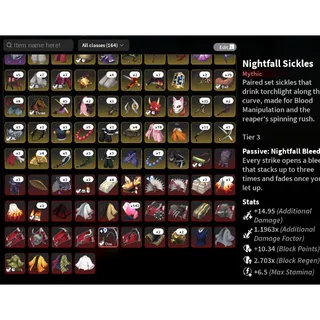 LVL 225 MAX ACCOUNT | T3 Nightfall Sickles +9 | T2 Firstlight War Fans +8  | UZUI CLAN| MAX DEMON |PROJECT SLAYERS 2 ACCOUNT