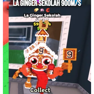 La Ginger Sekolah 900M/S STEAL A BRAINROT
