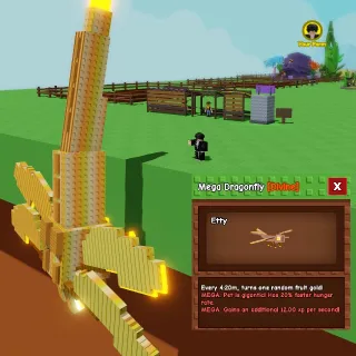 MEGA DRAGONFLY GROW A GARDEN