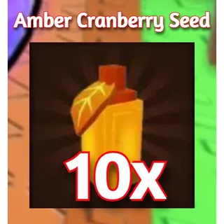 10X AMBER CRANBERRY SEED | GROW A GARDEN 2