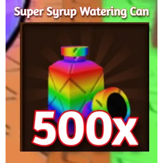 500x Super Syrup Watering Can | GROW A GARDEN 2
