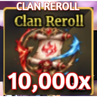 SAILOR PIECE | CLAN REROLLS 10000X
