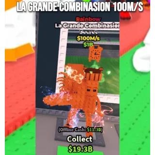 RAINBOW LA GRANDE COMBINASION 100m/S steal a brainrot