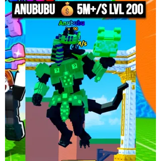 ANUBUBU💰5M+/S Lvl 200 | Escape Tsunami For Brainrots | Max Level Lvl 200