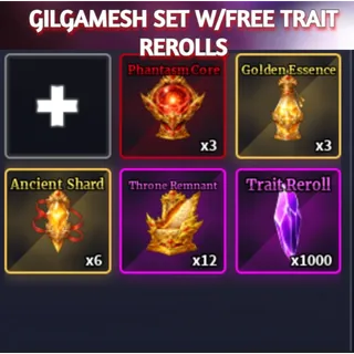 GILGAMESH SET WITH FREE TRAIT REROLL | SAILOR PIECE