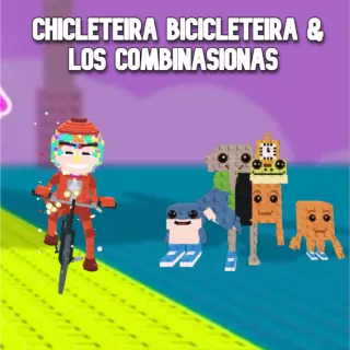 Chicleteira Bicicleteira AND Los Combinasionas steal a brainrot