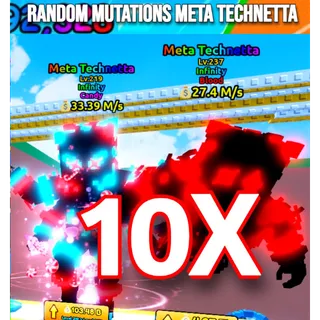 10x META TECHNETTA RANDOM MUTATIONS ESCAPE TSUNAMI FOR BRAINROTS