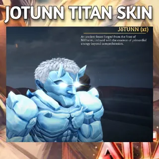 JOTUNN TITAN SKIN | Attack on Titan Revolution
