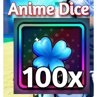 100X JACKPOT SPIN | ANIME DICE 