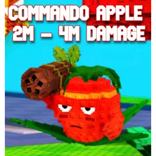 COMMANDO APPLE  plants vs brainrots