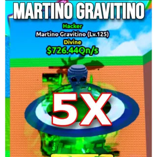 Martino Gravitino 726.44Qn/s |  726.44Qn/s  | Escape Tsunami For Brainrots | Max Level