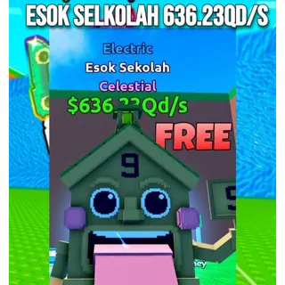 esok sekolah 636.23qd/s Escape Tsunami For Brainrots!