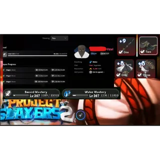 ENDGAME LVL 225 MAX | T3 Nightfall Katana+9 | T3 Nightfall Set | SOYAMA | MAX SLAYER | CAN RANK | PROJECT SLAYERS 2 ACCOUNT