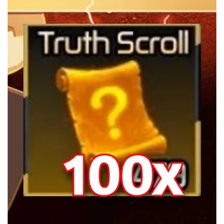100X TRUTH SCROLL | Broken Blade