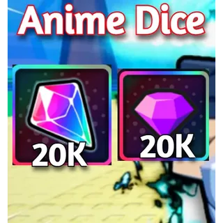 20K TRAIT REROLLS + 20K GEMS BUNDLE | ANIME DICE 