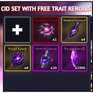SHADOW SET WITH FREE TRAIT REROLL | SAILOR PIECE