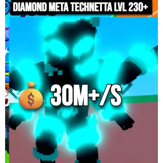 Meta Technetta 💰30M+ Lvl 220+| Escape Tsunami For Brainrots