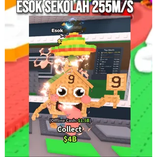 Esok Sekolah $255M/s steal a brainrot steal a brainrot