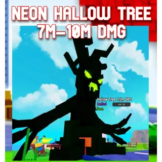 NEON HALLOW TREE 7M-10M DAMAGE Plants Vs Brainrots