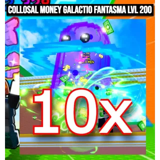 5X Colossal Galactio Fanstasma 2.3M/s Lvl 200 | Escape Tsunami For Brainrots | Max Level Lvl 200