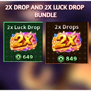 X2 DROP and 2x LUCK DROP  SAILOR PIECE