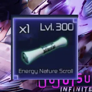 energy nature scroll Jujutsu Infinite