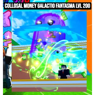 COLLOSAL/TITANIC Galactio Fanstasma 2.3M/s Lvl 200 | Escape Tsunami For Brainrots | Max Level Lvl 200