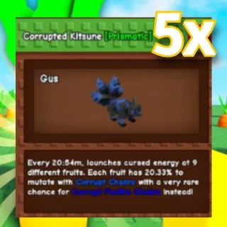 CORRUPTED KITSUNE grow a garden