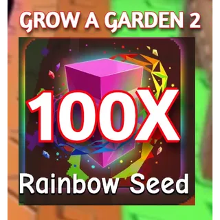 100x RAINBOW SEED | GROW A GARDEN 2